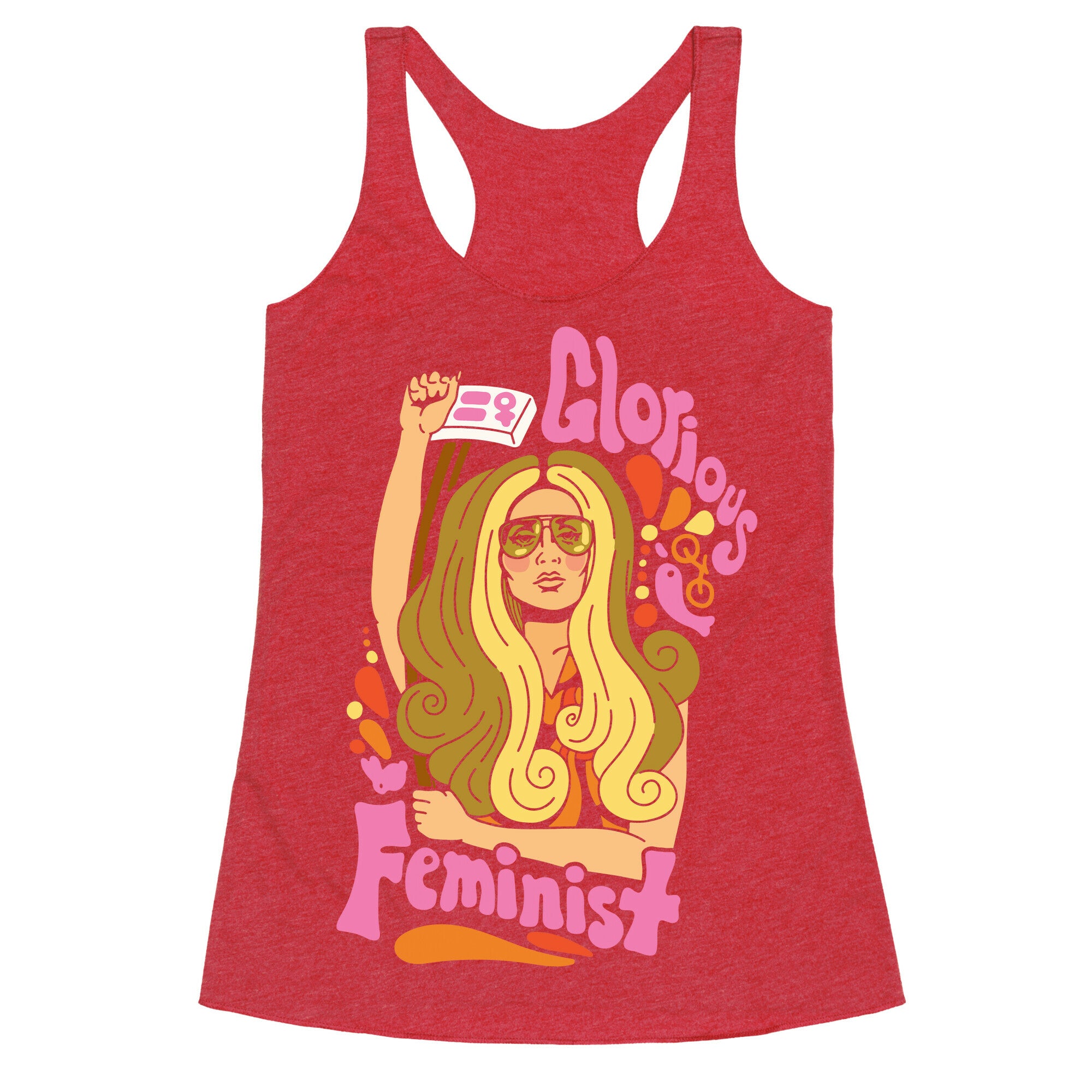 Glorious Feminist Racerback Tank